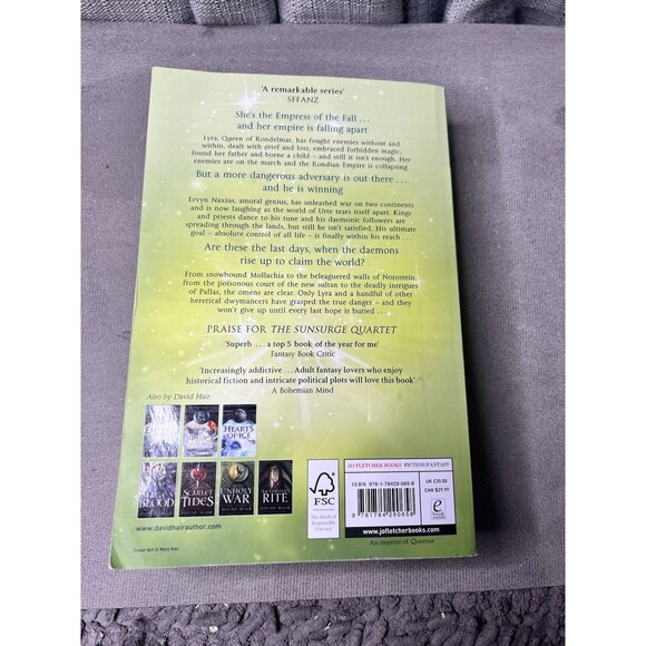 David Hair Paperback Books Lot Prince of Spears Hearts of Ice Mother of Daemons - Picture 11 of 15